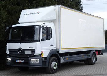 Mercedes Atego 1621 Euro 6 kontener 18 palet winda poduszki sprowadzony Me…
