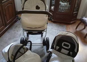 wielofunkcyjny wózek dziecięcy typu marki BabyLux  + Gratisy. Lekki, zad