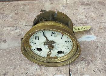 M223 Mechanizm starego francuskiego zegara niekompletny