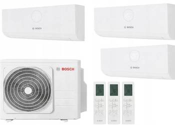 KLIMATYZACJA ŚCIENNA Bosch Climate 5000 Zestaw Multi Split 3x CL3000