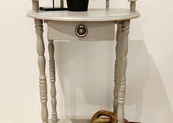 Etażerka konsolka z szufladą