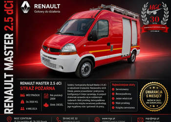 Renault Master Renault Master 2.5 DCi 120 / STRAŻ POŻARNA / AUTO POŻARNICZE
