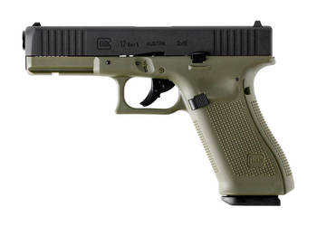 Pistolet wiatrówka Glock 17 gen 5. 4,5 mm zielony