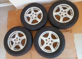 felgi Platin VW 15cali Golf Caddy Seat Audi 5x112 z oponami