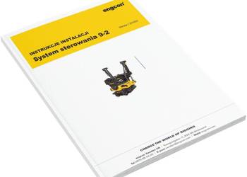 Styrsystem 9-2 Engcon Instrukcja obsługi sterowania