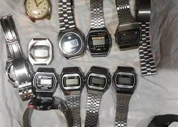 ZEGARKI 6 sztuk Nowych, 4 same obudowy, Bransolety, 1 plastikowy
