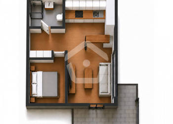Dwupokojowe mieszkanie na kameralnym osiedlu 32 m2