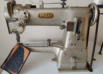 Maszyna do szycia skóry, z lamowaniem, potrójny transport