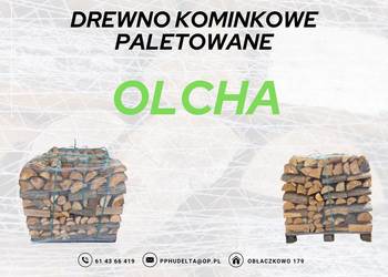 Drewno paletowane olcha układana 1 mpu