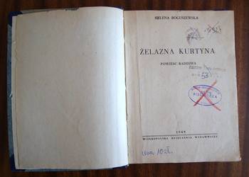 Helena Boguszewska - Żelazna kurtyna - 1949