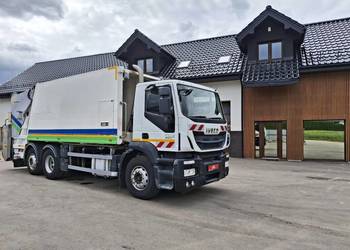 Iveco Stralis 360 Śmieciarka FAUN Dwukomorowa Dwie Komory Euro 5 Segregacja