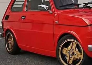 Felgi Fiat 126p Cromodora Abarth CD92 Pininfarina 13 4 x 98