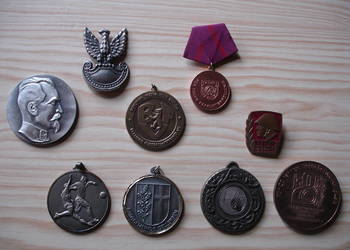 Odznaki-medale kolekcjonerskie