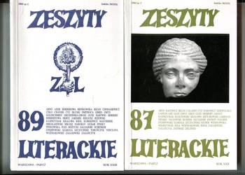 Zeszyty Literackie 87 Rok XXII + 89 Rok XXIII