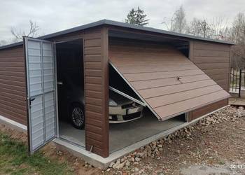 Garaż MOCNY PREMIUM 6x6 ORZECH PROMOCJA! CAŁA POLSKA SZYBKI TERMIN ! raty