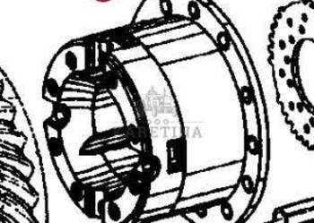 Fendt Favorit 514 Obudowa Mechanizmu Różnicowego CZĘŚCI F514300020440