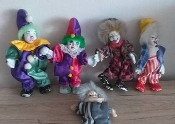 Klauny- porcelanowe prl