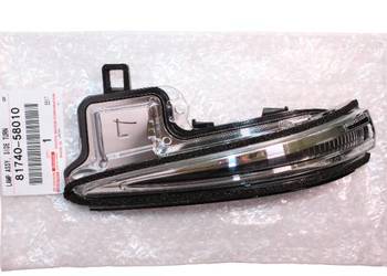 TOYOTA Rav4 Lampa kierunkowskazu lusterka bocznego lewe 81740-58010 OE