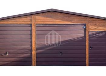 Garaż blaszany 9x6m - 2x brama - drzwi - 3x okno - rynny SO110