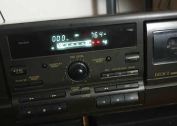 Technics magnetofon dwukasetowy