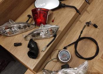 Lampy lusterka do skuter sym części