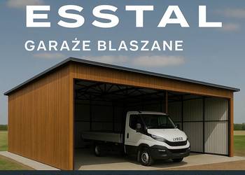 WIATA OTWARTA |KONSTRUKCJA STALOWA | Garaż Blaszany | Magazyn- ESSTAL-