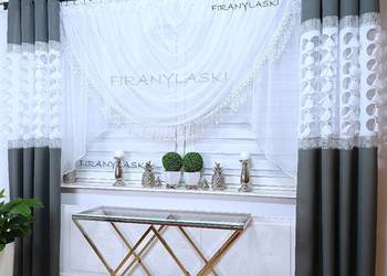 Firany Gotowe 600x155 Firana Firanki do pokoju salonu sypial