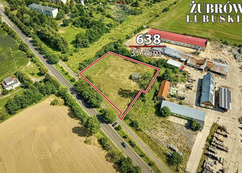 Działka inwestycyjna z WZ, 3.745 m²