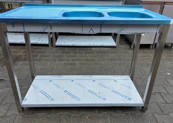 Zlew 2 Komorowy z Ociekaczem - 120/60/85 cm - M.1668 N