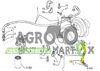 5802020405, 000000504008209, 6905098, 5801498676 RURKA CNH
