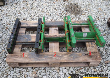 Kozioł zaczepowy, wspornik, uchwyt, sanki, John Deere