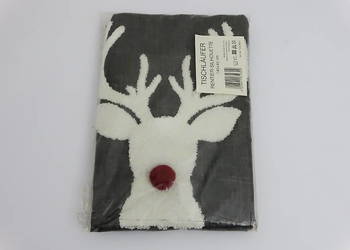 Bieżnik stołowy Rentier – sylwetka renifera, 140×40 cm