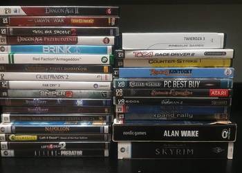 Gry komputerowe pc 28 sztuk