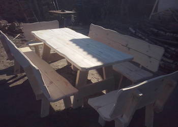 Meble ogrodowe Stoł z Ławkami  170X80 cm tylko 1149zl