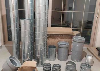 Sprzedam elementy które zostały po budowie rekuperacji