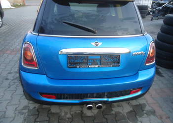 MINI COOPER S KLAPA BAGAŻNIKA ZDERZAK TYŁ TŁUMIK  SPOJLER