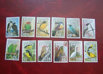 Trynidad &Tobago 1990 MNH Mi. 609-20 Fauna Ptaki  a