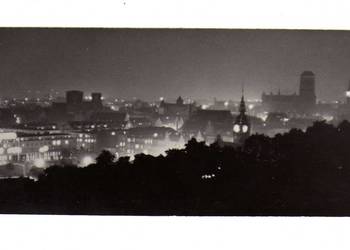 GDAŃSK WIDOK OGÓLNY CZARNO BIAŁA GDAŃSK WIDOK OGÓLNY CZARNO BIAŁA