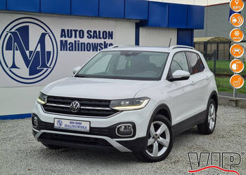 Volkswagen T-Cross 39 Tys.Km DSG Klimatronik 2xPDC Półskóry Grzane Fotele …