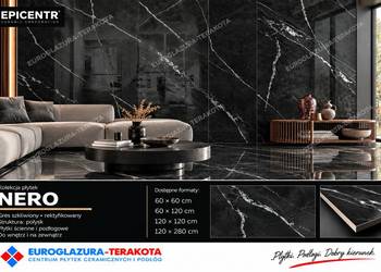gres 60/120 nero rektyfikowany poler gat.1 entr