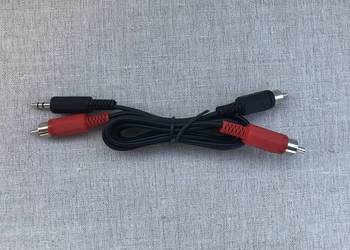 Kabel, Przewód 2x RCA (cinch) / RCA (cinch) + minijack, do k