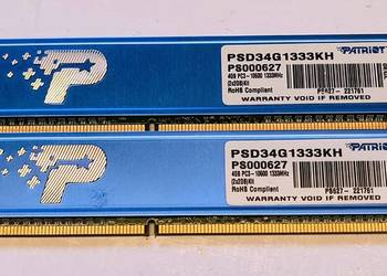 Pamięć DDR3 4GB 1333MHz.