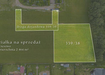 Działka Skrzeszewo 2464m2