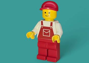 Lego Mechanic Red OVR008