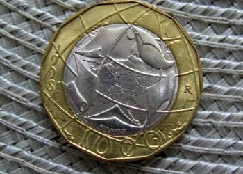 Włochy 1000 Lirów 1998r - Mapa po Zjednoczeniu Niemiec