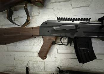 Ak 47 kałasznikow wiatrówka karabinek mocny ekol  16 jouli