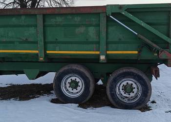 Przyczepa tandem skorupa 12t Richard Western