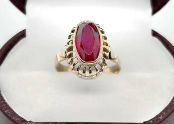 Złoty Pierścionek Próby 585 3,76g Rozmiar 16 Ocechowany