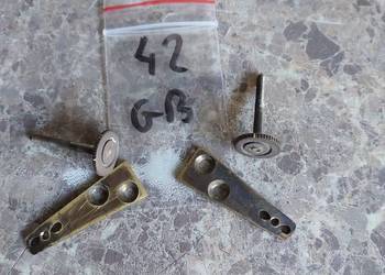 42 Pionizery pionizatory stabilizatory GB Becker starego zegara 2szt