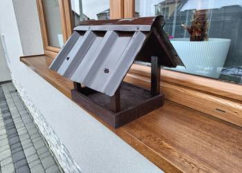 KARMNIK domek dla ptaków / Blaszany daszek